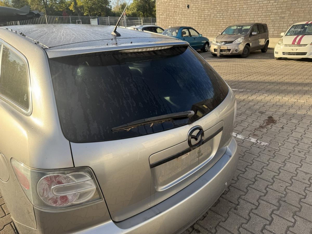 Mazda CX-7 original Heckklappe mit Heckscheibe 38P Plutosilber Bj.2010